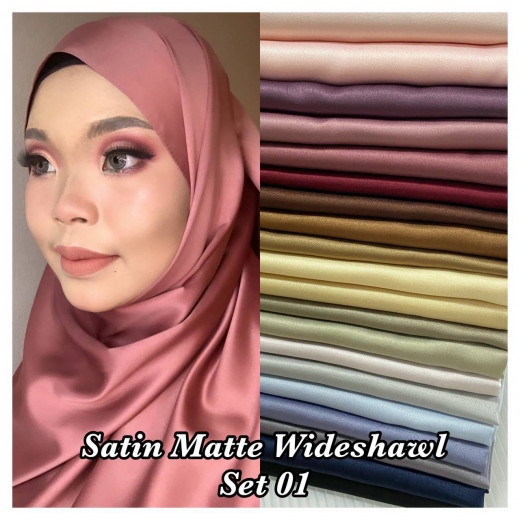 Wideshawl Satin Matte